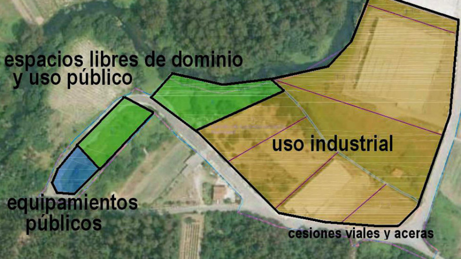 El Concello de Meis tramita la urbanización de más suelo industrial en el área de Vilanoviña