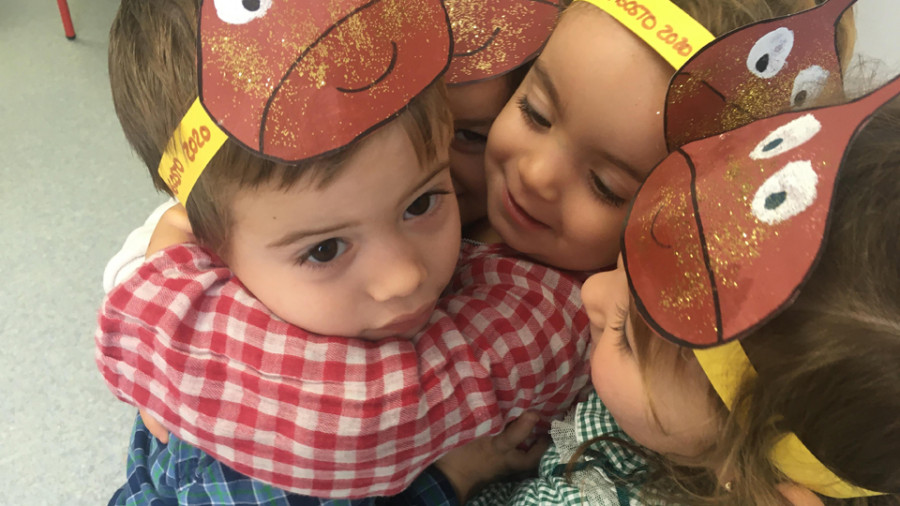 Magosto, castañas y muchas sonrisas en la Escuela Infantil Municipal de A Lomba