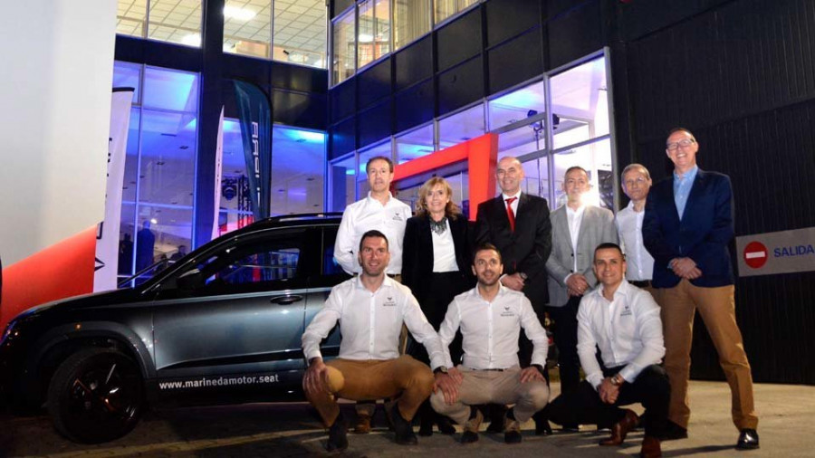 El Grupo Compostela relanza las instalaciones de Marineda Motor con un cambio de imagen