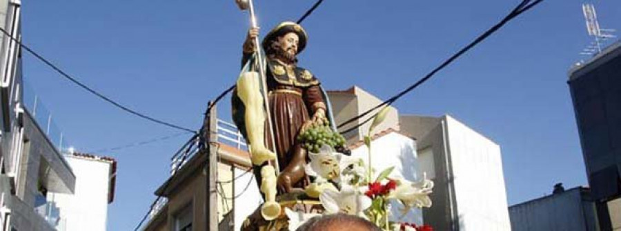 Portonovo se llena de fiesta con San Roque