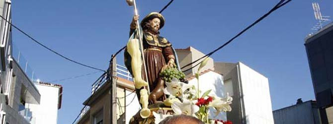 Portonovo se llena de fiesta con San Roque
