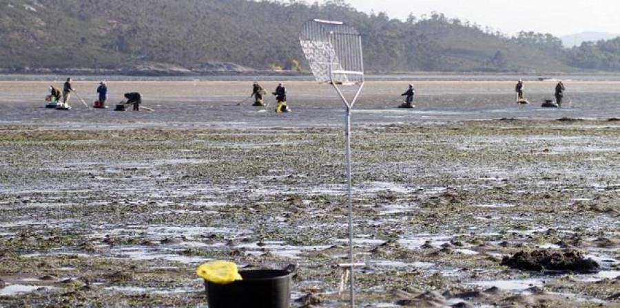 El ISM reclama a mariscadoras de  Carril los tres meses  de seguro del cese