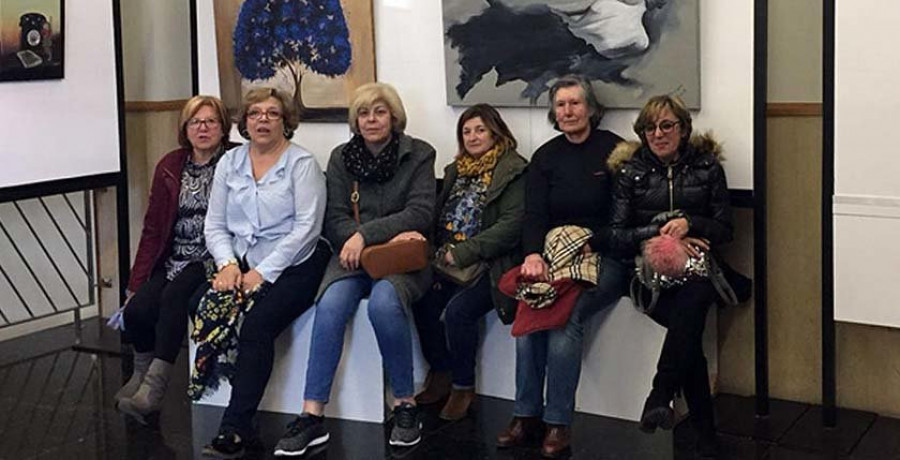 Una asociación de Bamio protagoniza una exposición sobre mujeres en Valga