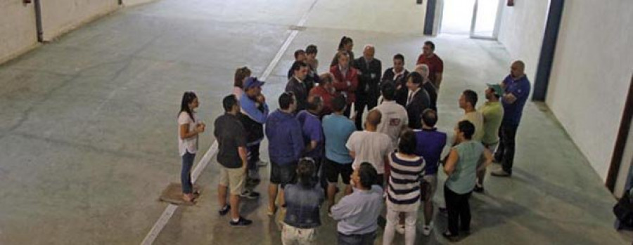 CATOIRA - La lucha del Club de Piragüismo por unas instalaciones dignas rematará en semanas