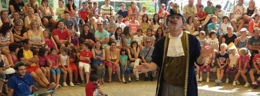 O GROVE-Los niños de los Campamentos de A Lanzada disfrutan de un día de confraternización y diversión