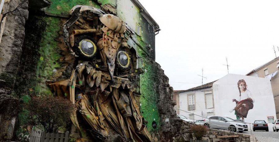 Un museo de arte urbano 
en pleno casco histórico