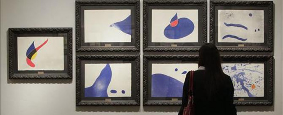 "El cántico del sol" de Joan Miró se expone por primera vez en El Salvador