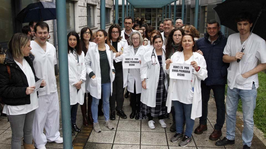 Convocan protestas en Vilagarcía para los días de la huelga de sanidad, en defensa de una mayor calidad