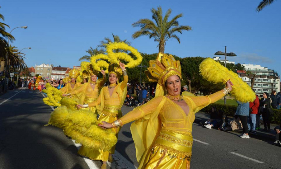 “A Maxia do Inverno” destaca en un desfile que superó su participación