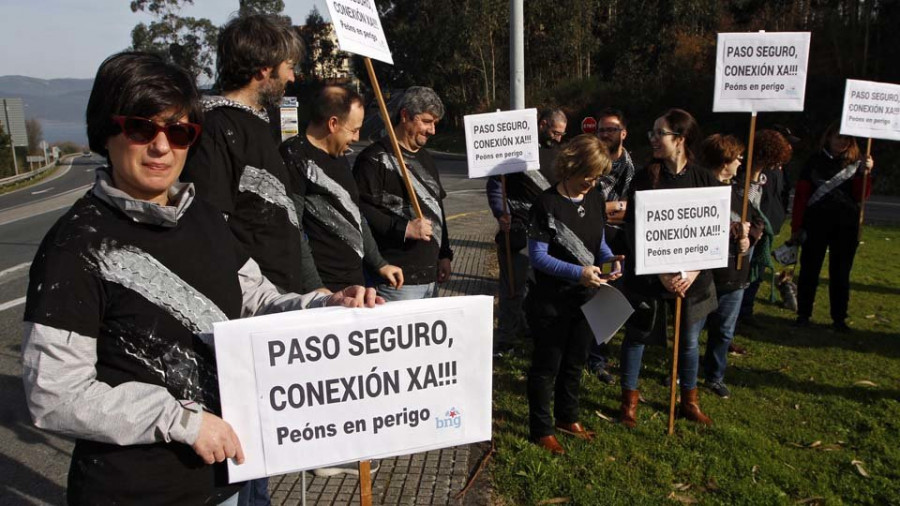 El roce entre Xunta y Ravella dilata las mejoras de seguridad vial en Bamio