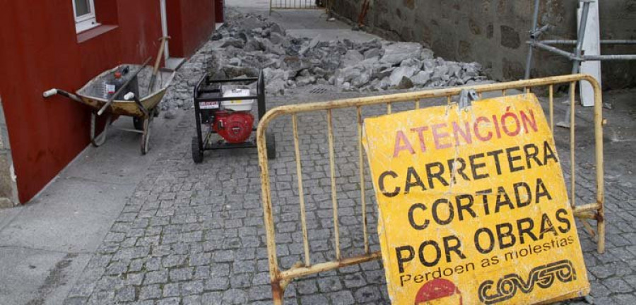 El Concello inicia obras de mejora estética de calles del centro urbano