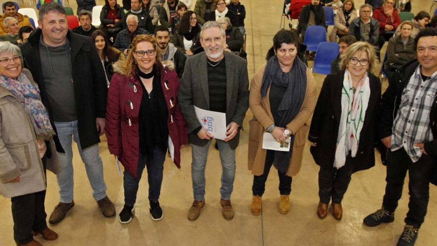 Caamaño renueva su equipo para luchar por la Alcaldía, con amplia presencia cultural