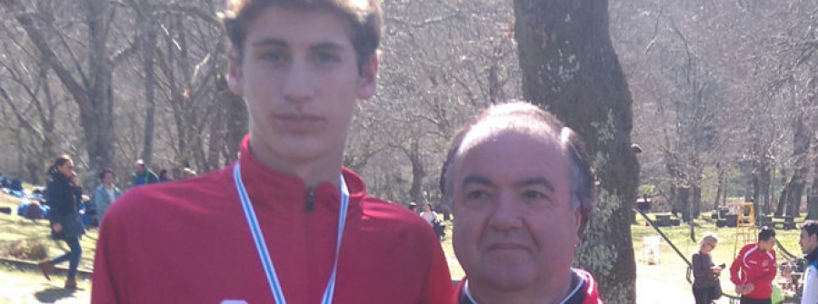 Daniel Pérez, del Atletismo Cuntis, se proclama campeón gallego de Cross Xogade