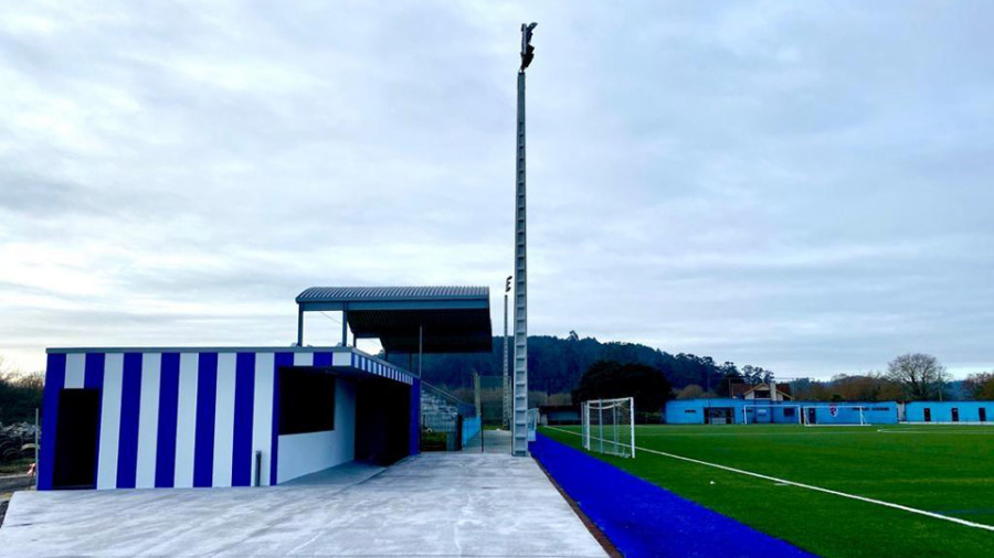 Caldas dotará ao campo de fútbol das Corticeiras dunha nova caldeira de biomasa