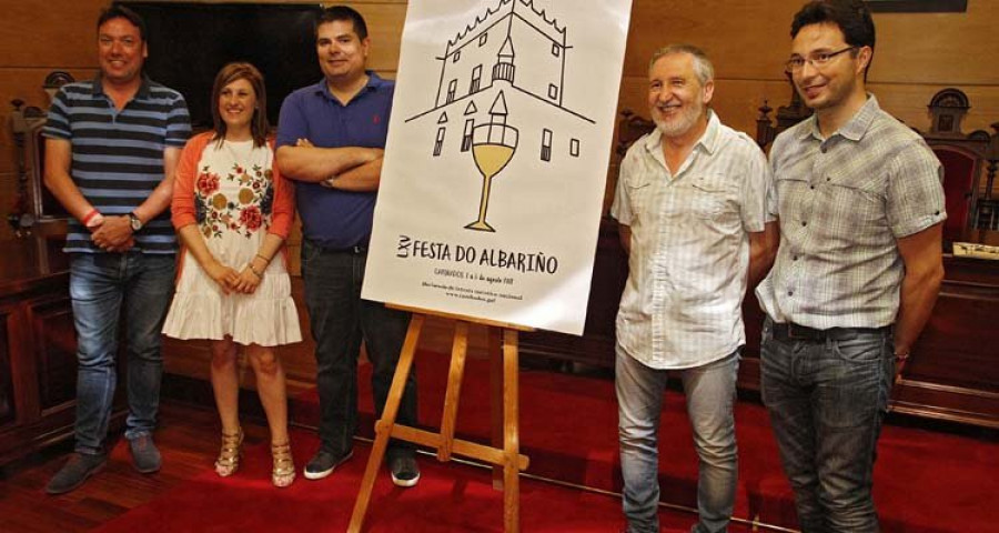 El Cartel del Albariño de la Ciudad Europea mostrará Fefiñáns y una copa de vino