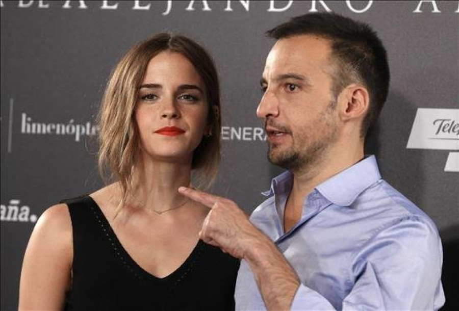 Emma Watson presenta en Madrid "Regresión" de Alejandro Amenábar