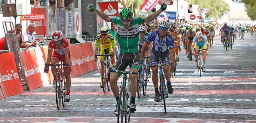 Veloso acaba cuarto en una etapa que se decidió al sprint