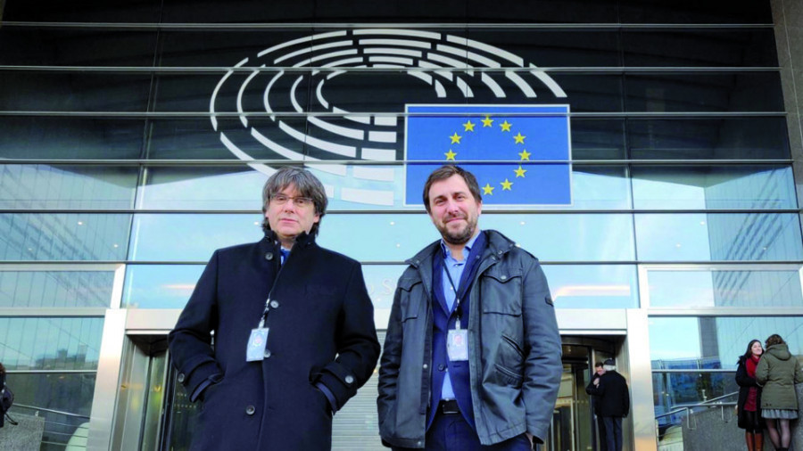 El Parlamento Europeo reconoce a Junqueras, Comín y Puigdemont como eurodiputados