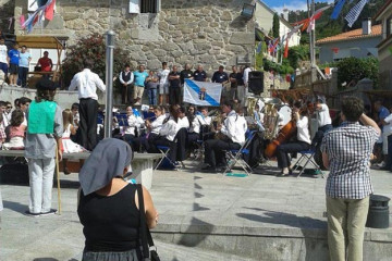SANXENXO-Manuel Cortés ya tiene plaza en Bordóns, inaugurada durante la IV Festa Labrega