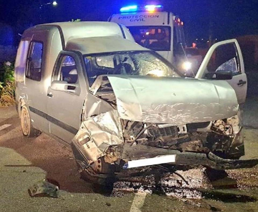 Dos heridos en sendos accidentes de tráfico en viales de Ribadumia