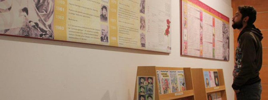 La Biblioteca conmemora el nacimiento de Rosalía de Castro con una exposición