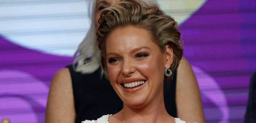 La actriz Katherine Heigl se muestra espectacular durante su embarazo