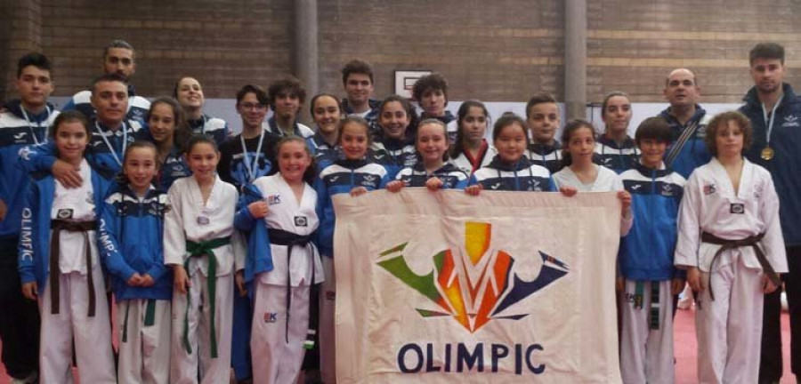 El Olimpic se proclama campeón gallego de Exhibición con brillantez en Moaña