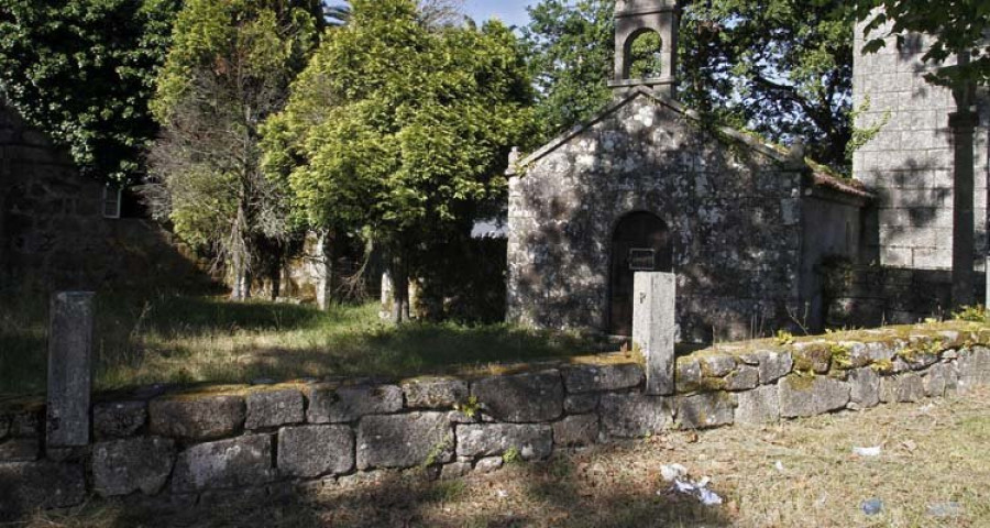 San Antoniño do Pousadoiro se traslada a una finca anexa por falta de acuerdo con el Pazo