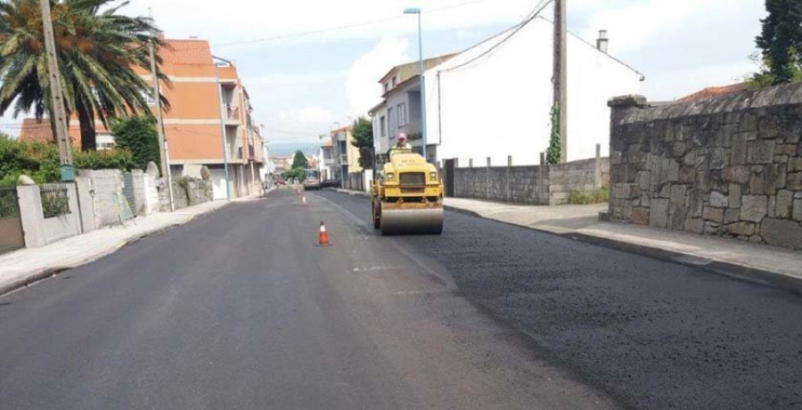 La Diputación concluye la mejora del firme en el  Camiño de Virxe das Mareas