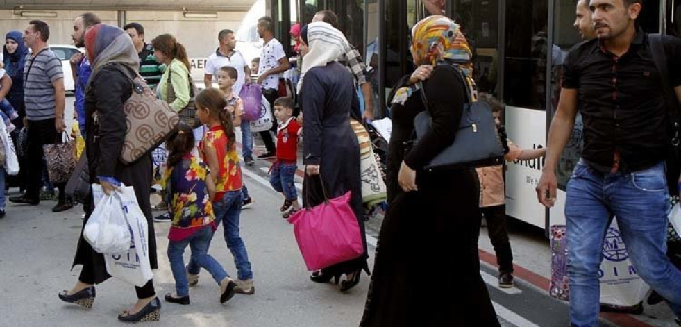 Varios fotoperiodistas gallegos retratan la ruta de los refugiados
