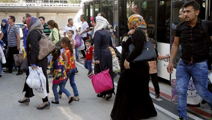 Varios fotoperiodistas gallegos retratan la ruta de los refugiados