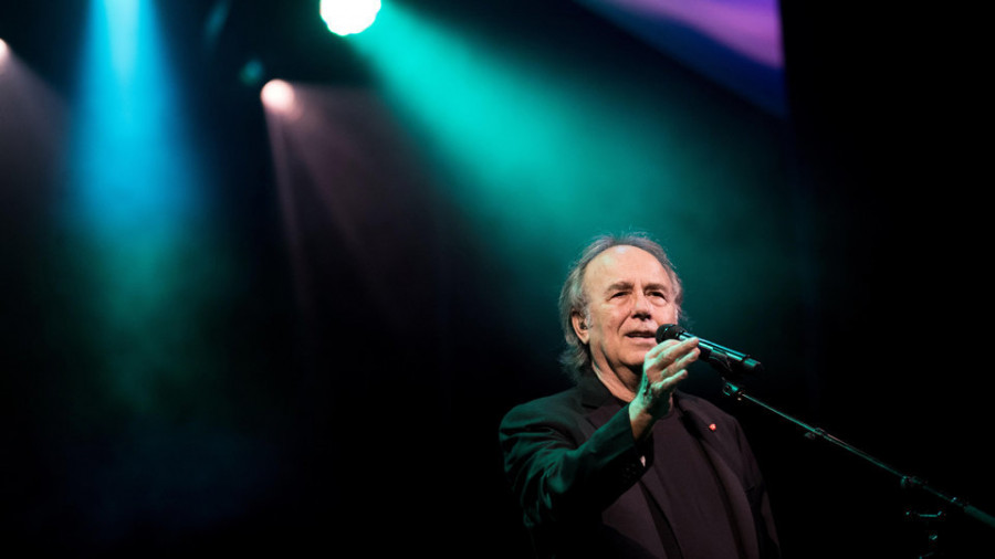 Serrat recala en Santo Domingo  con su “Mediterráneo da Capo”