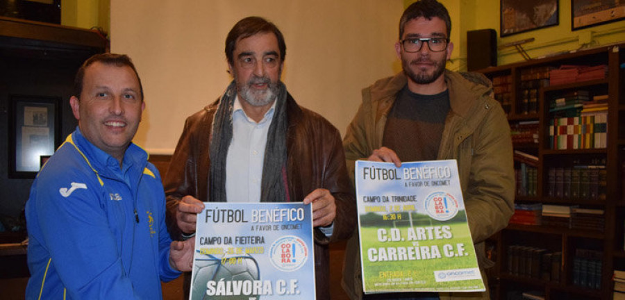 RIVEIRA.- El lado más solidario del fútbol y de los artistas