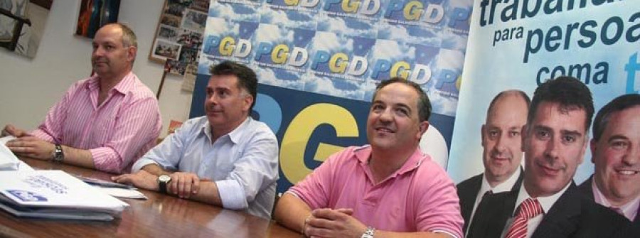 O GROVE-Víctor Otero y Félix Lamas respaldan de nuevo a Fredi Bea en la lista del PGD
