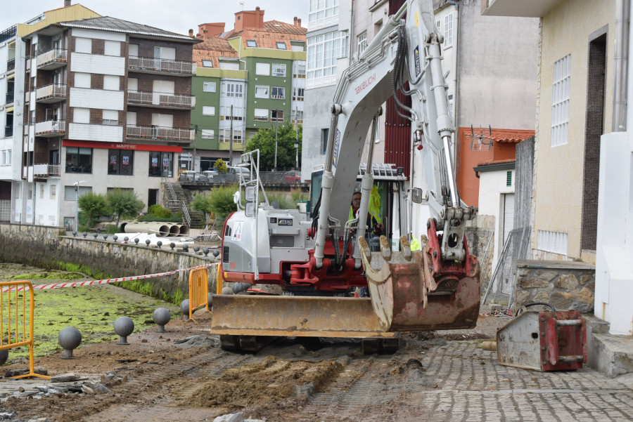 Las obras y puesta en marcha de la mejora de la depuración en Rianxo se prolongarán 39 meses