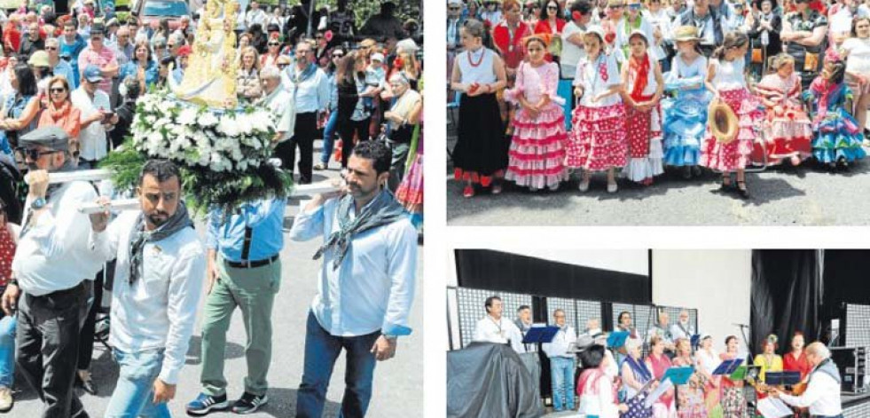 La devoción al Rocío invade Oza-Cesuras un año más