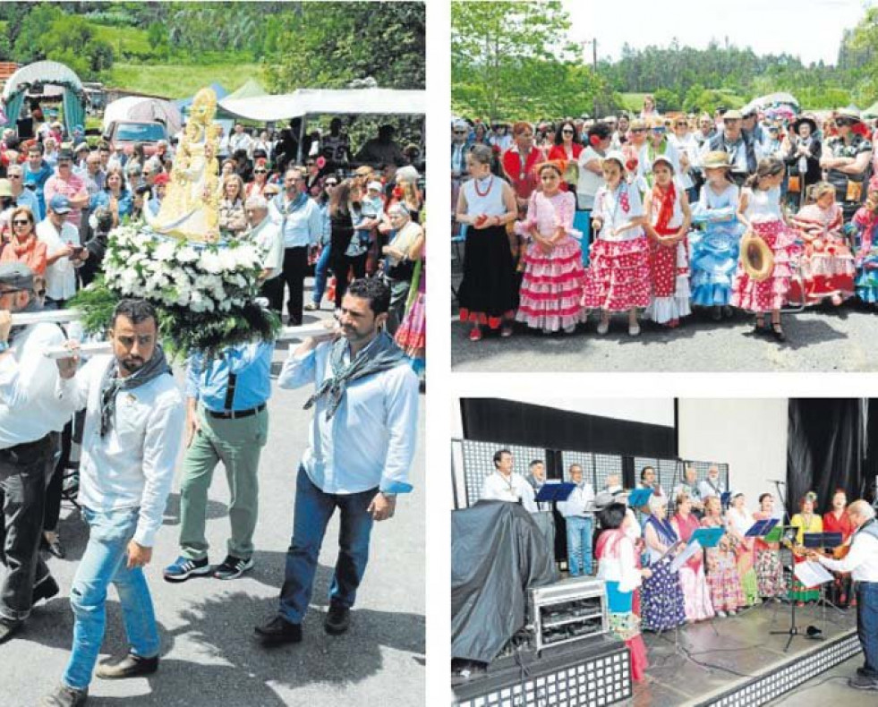 La devoción al Rocío invade Oza-Cesuras un año más