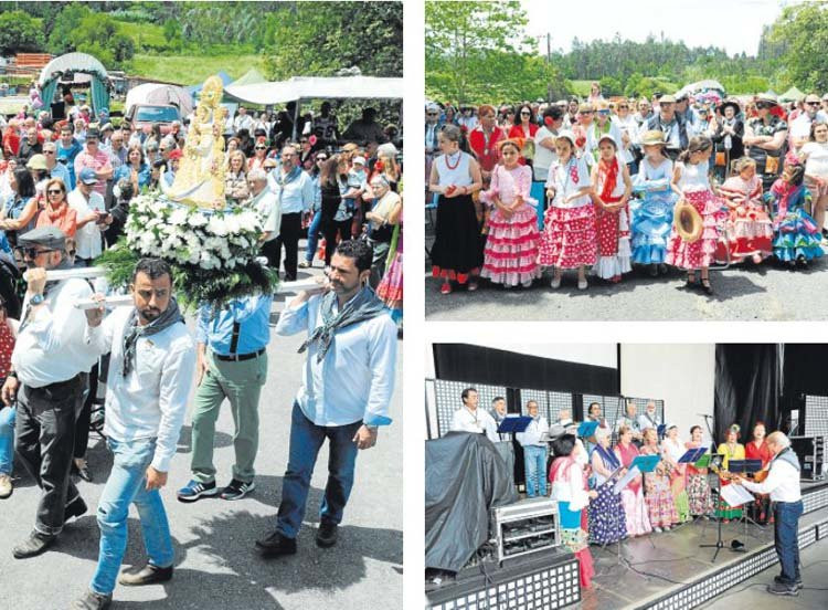 La devoción al Rocío invade Oza-Cesuras un año más