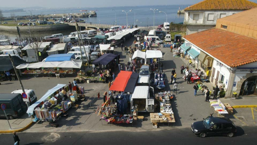 Somos propone trasladar el mercadillo a Rúa Nova y Hospital