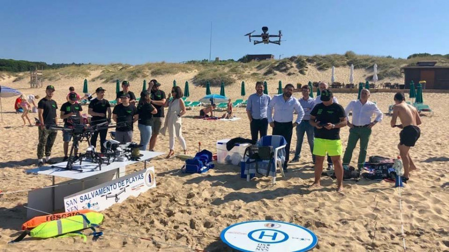Silgar y Montalvo cuentan con drones para reforzar el trabajo de salvamento