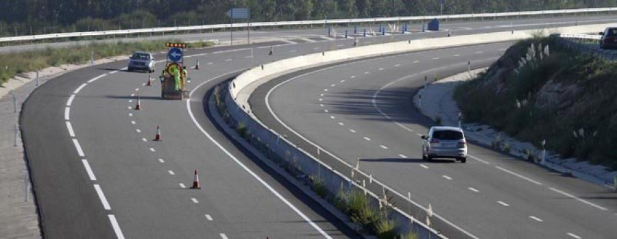 Cortes alternativos en la Autovía do Salnés debido a obras de señalización