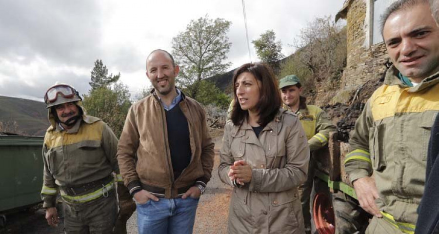 Ángeles Vázquez asegura que los incendios “no son un problema político” sino “de incendiarios”