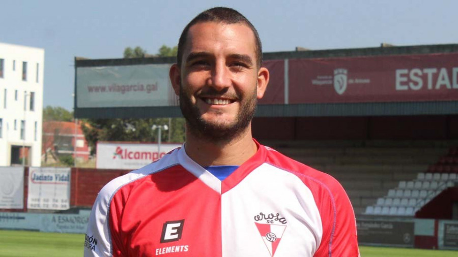 Pedro García, otra pieza muy fiable para el Arosa