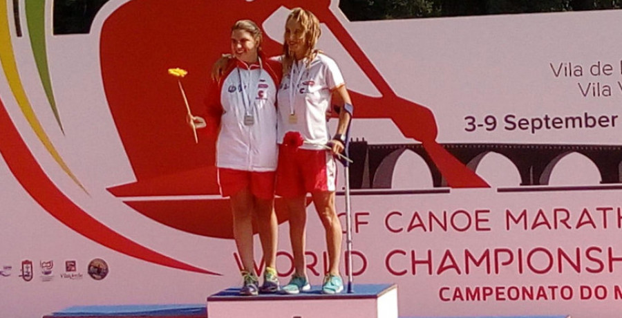 Elena Naveiro, medalla de oro en Paracanoe