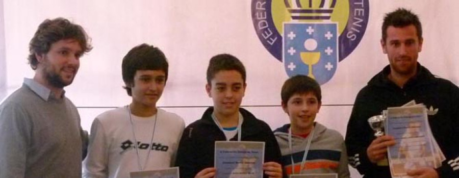 El Club de Tenis O Rial se proclama subcampeón gallego infantil por equipos