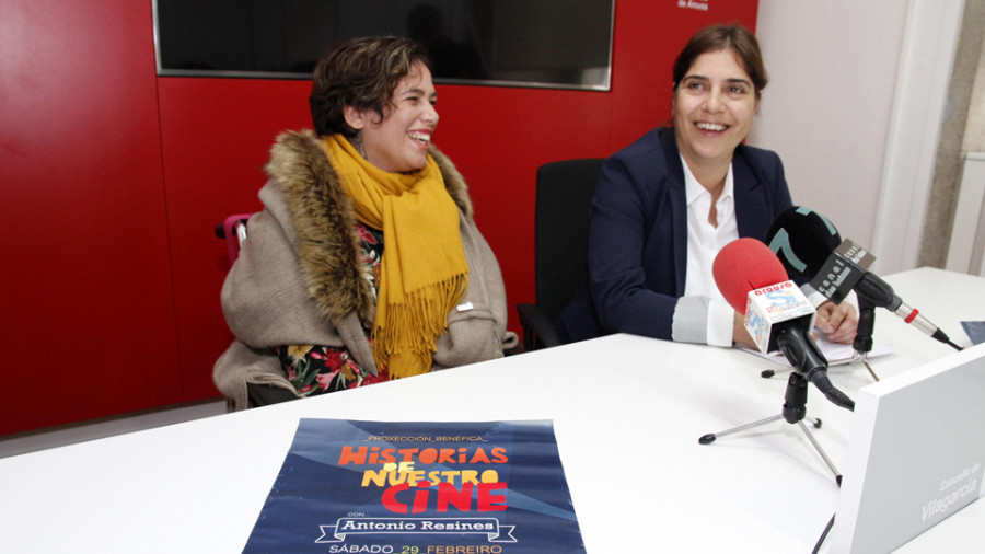 Antonio Resines desembarca con una película en el Auditorio en beneficio del AME