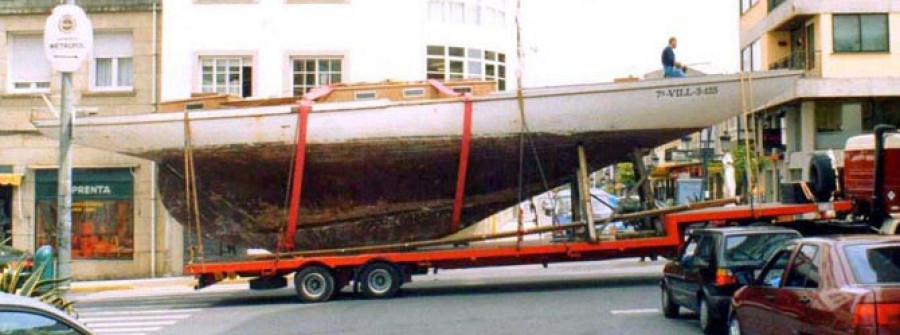 O GROVE-Los dueños del Hidria buscan patrocinador para restaurar un velero