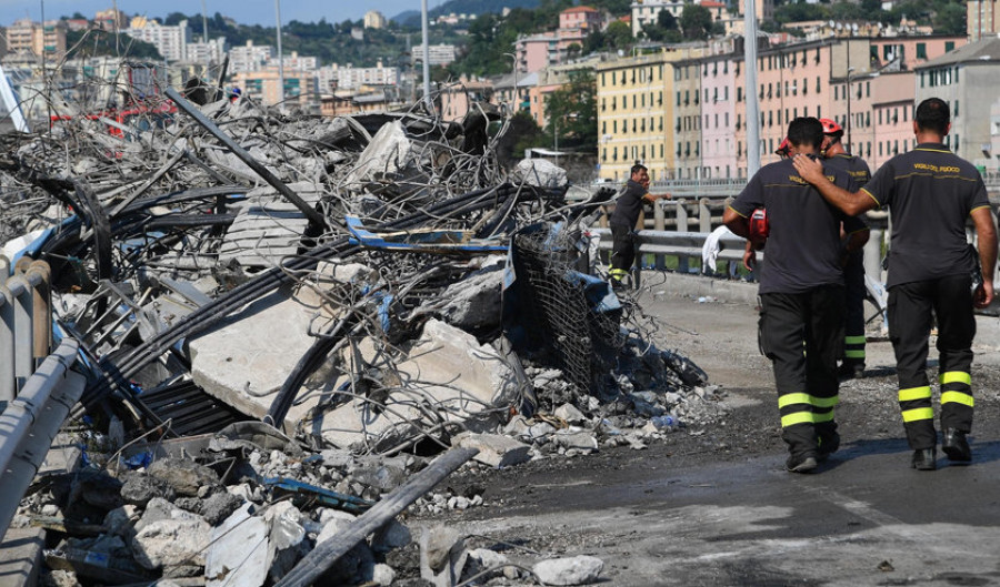 Los técnicos avisaron a Autostrade en 2017 del deterioro del puente que se derrumbó en Génova