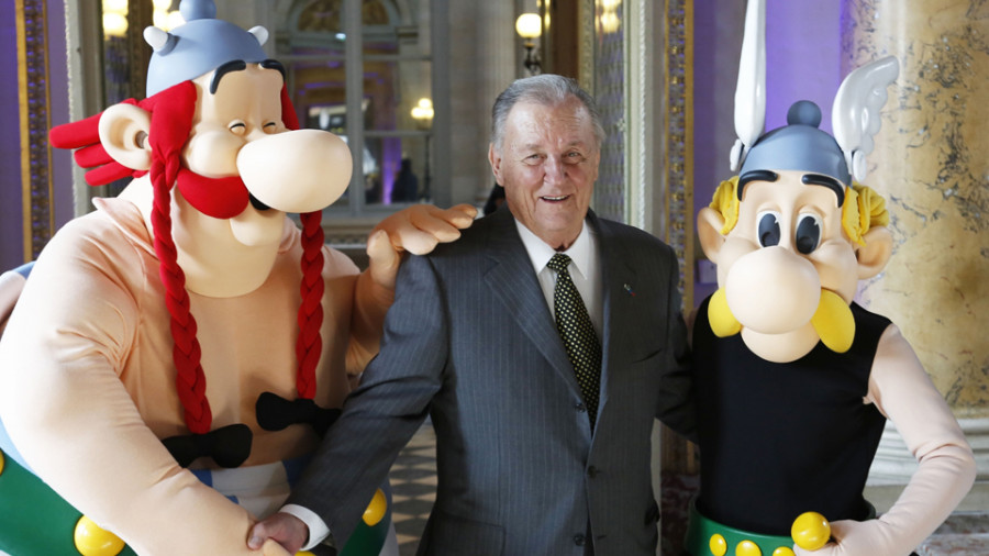 La muerte del dibujante Albert Uderzo a los 92 años por una crisis cardiaca deja huérfano a Astérix