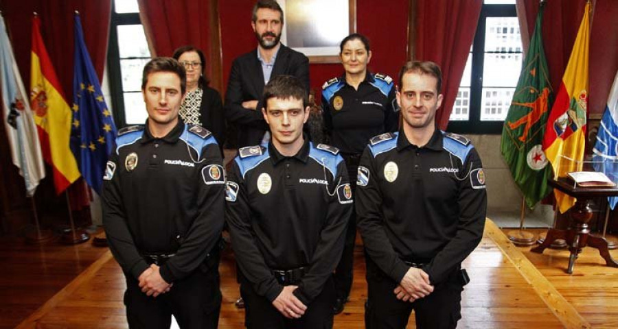Tres nuevos policías locales se suman a la plantilla de Ravella